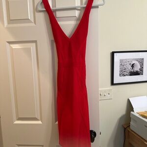 Bodycon stretchy beautiful red dress